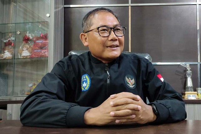 Trưởng đoàn Indonesia tham dự SEA Games 32 kể về nỗi lo khi đối đầu U22 Việt Nam - Ảnh 1.
