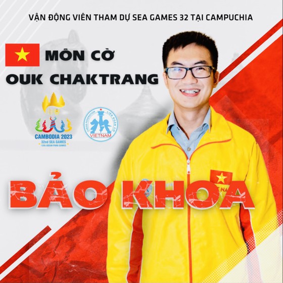 Tôn Nữ Hồng Ân cùng anh trai ruột thi đấu cờ ouk chaktrang ở SEA Games 32 - Ảnh 3.