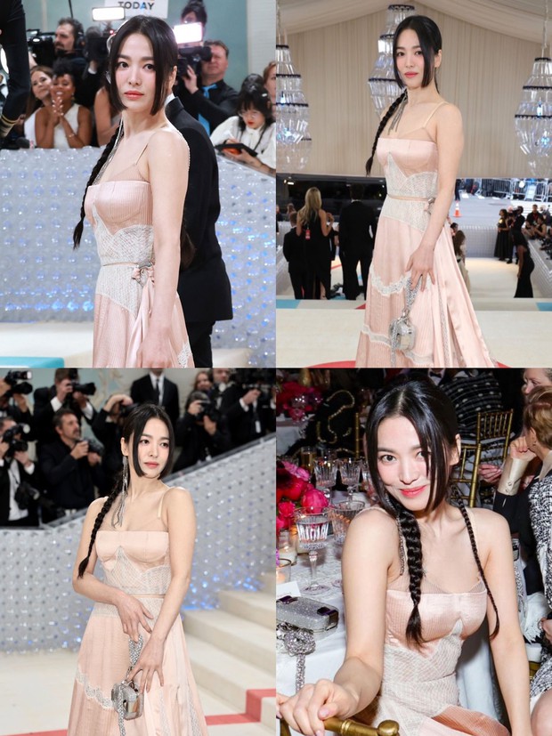 Song Hye Kyo khiến 2 triệu người cùng dàn mỹ nhân Hàn đổ gục với màn khoe visual đỉnh cao tại Met Gala - Ảnh 3.