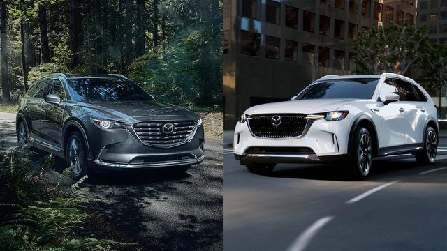 Mazda CX-90 khác rõ rệt đàn anh CX-9: Rộng, tiện nghi, mạnh nhưng tiết kiệm hơn hẳn - Ảnh 4.