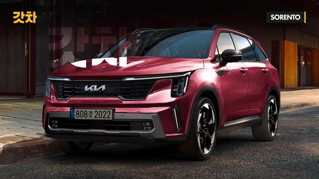 Kia Sorento 2023 lộ đèn pha như Telluride, ra mắt cuối năm nay - Ảnh 4.