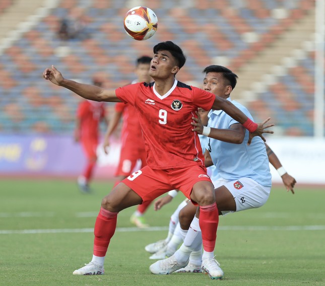 Trực tiếp U22 Indonesia vs U22 Myanmar 2-0 (H1): Được hưởng 11m, Sananta nhân đôi cách biệt - Ảnh 2.