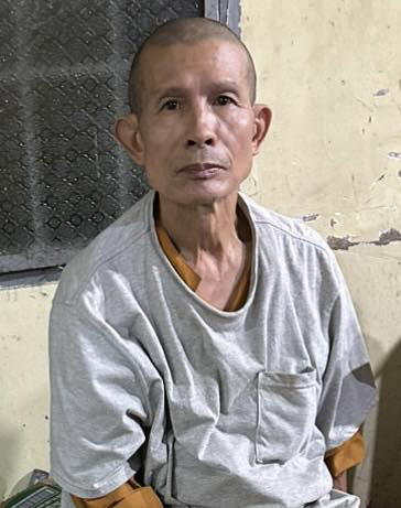 Bắt giữ đối tượng truy nã trốn trong chùa