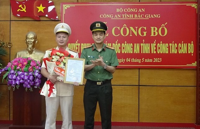 Giám đốc Công an tỉnh Bắc Giang bổ nhiệm nhiều lãnh đạo - Ảnh 2.