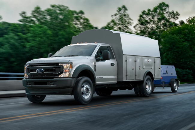 2 chiếc ‘siêu khủng long’ Ford F-550 lăn bánh tại Việt Nam: Riêng đầu xe dài gần bằng Morning, thùng sau làm thành nhà được - Ảnh 7.