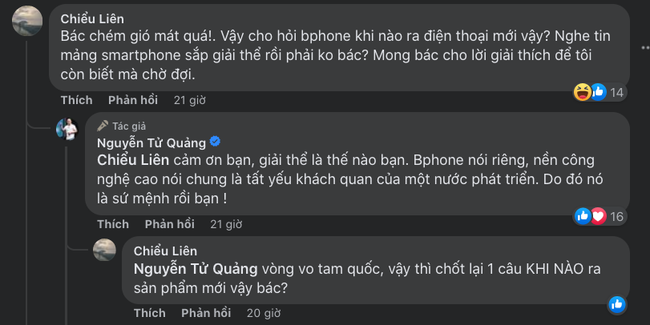 Trước tin đồn Bphone sắp bị khai tử, CEO BKAV Nguyễn Tử Quảng phản hồi ra sao? - Ảnh 3.