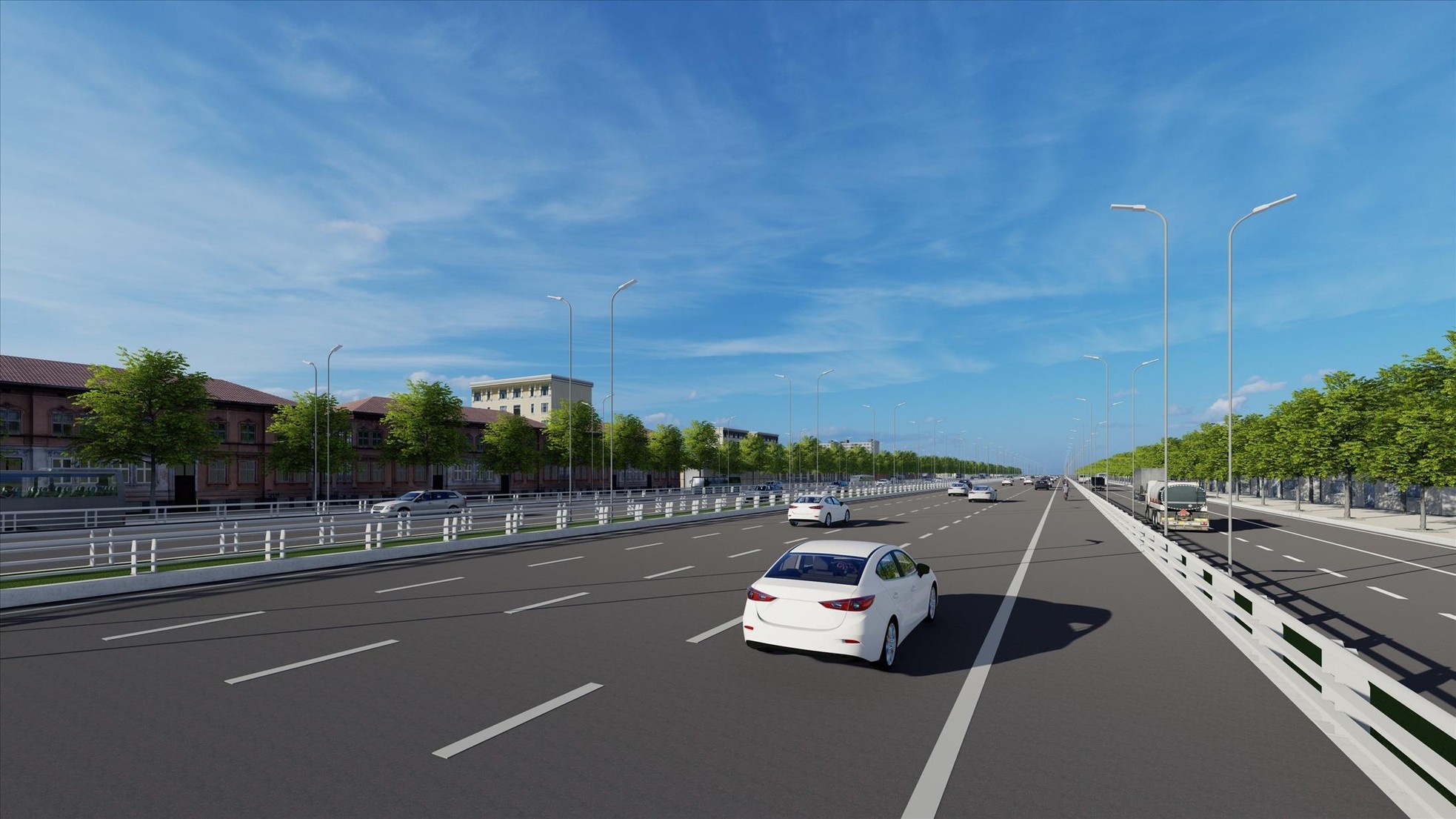 Khởi động 3 dự án giao thông trọng điểm: Chắp cánh vùng kinh tế phía Nam - Ảnh 4. Khởi động 3 dự án giao thông trọng điểm: Chắp cánh vùng kinh tế phía Nam - Ảnh 4.