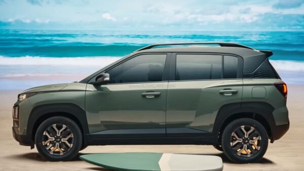 Loạt ảnh chi tiết ngoại thất ‘Hyundai Santa Fe thu nhỏ’ trước giờ G: Có cửa sổ trời, giá nóc lớn - Ảnh 2.