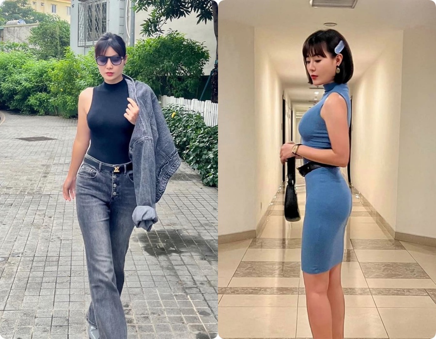 Style gợi cảm hết nước chấm của Luyến lươn ngoài đời - Ảnh 9. Style gợi cảm hết nước chấm của Luyến lươn ngoài đời - Ảnh 9.