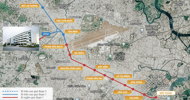 Diện mạo nhà ga tuyến tàu điện ngầm 2 tỷ USD ở TPHCM - Ảnh 1.
