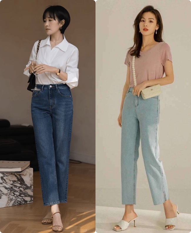 Chọn quần jeans tôn chiều cao cho nàng 30+ - Ảnh 9.