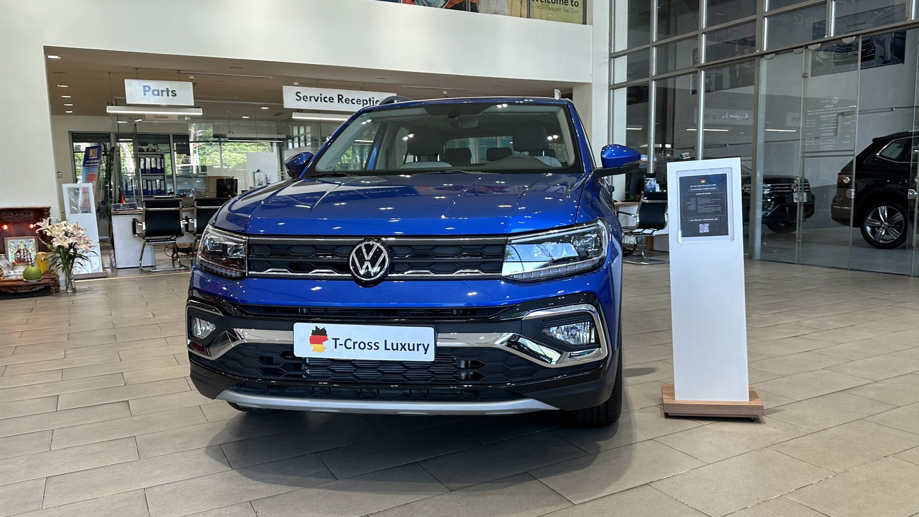 VW T-Cross bản trưng bày được giảm 244 triệu tại đại lý: Cùng cỡ Seltos nhưng đắt ngang Sorento dù giảm giá mạnh - Ảnh 3.