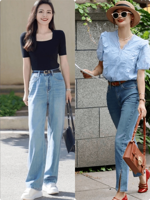 Chọn quần jeans tôn chiều cao cho nàng 30+ - Ảnh 7.