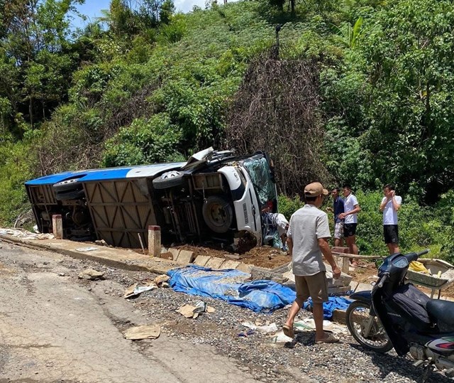 Quảng Nam: VĐV gặp nạn trong vụ lật xe kể lại giây phút kinh hoàng - Ảnh 3.