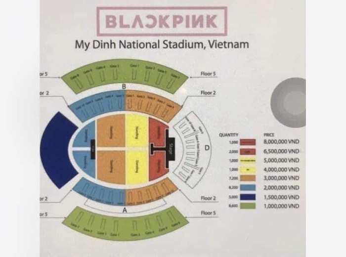 Lộ giá vé concert BLACKPINK tại Việt Nam? - Ảnh 1.