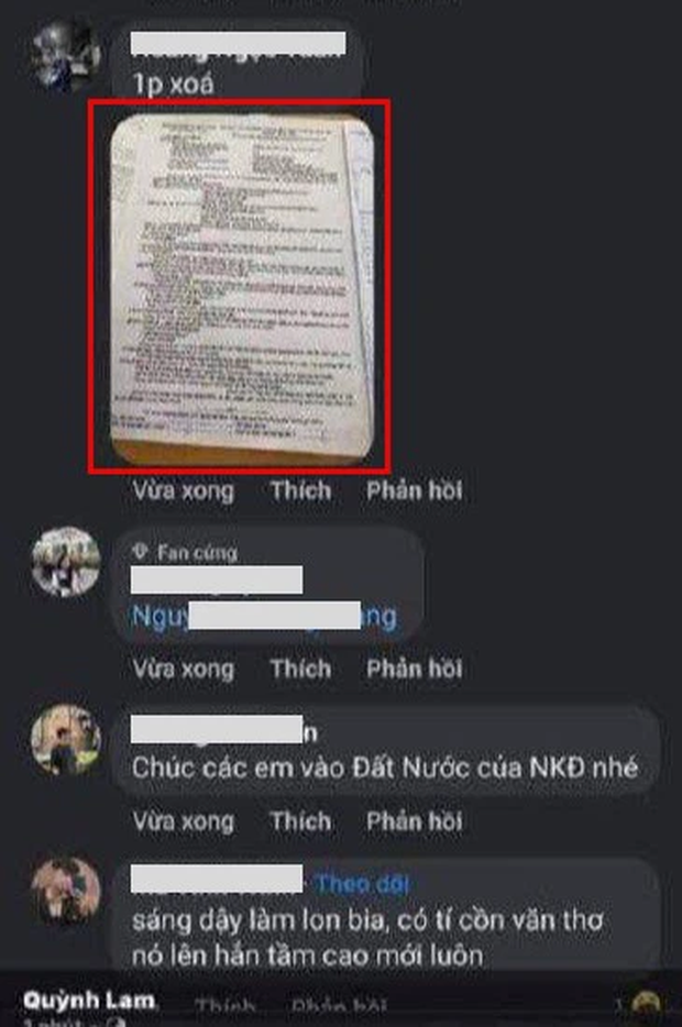  Nam thanh niên nghi làm lộ đề Văn lên tiếng: Chỉ lấy ảnh trong tin nhắn, Công an đã liên hệ làm việc - Ảnh 1.