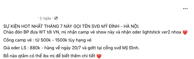 Vé chợ đen đôn giá 20-30 triệu đồng, BTC concert BLACKPINK tại Việt Nam cảnh báo lừa đảo! - Ảnh 3.