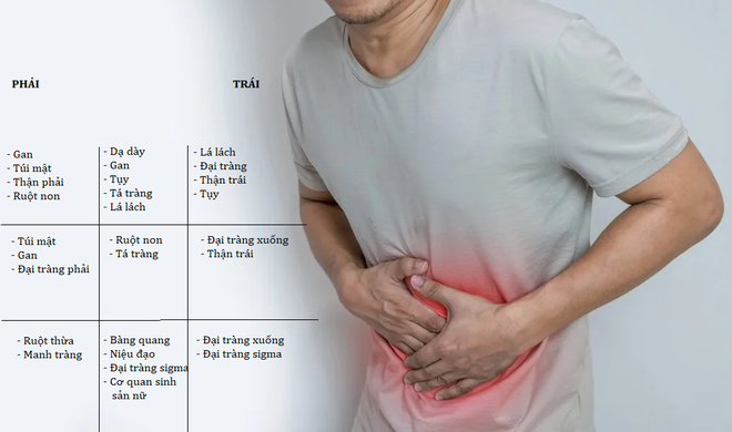 Bắt bệnh qua vị trí đau trên bụng: Nếu kèm các triệu chứng này cần đi khám ngay lập tức - Ảnh 1.