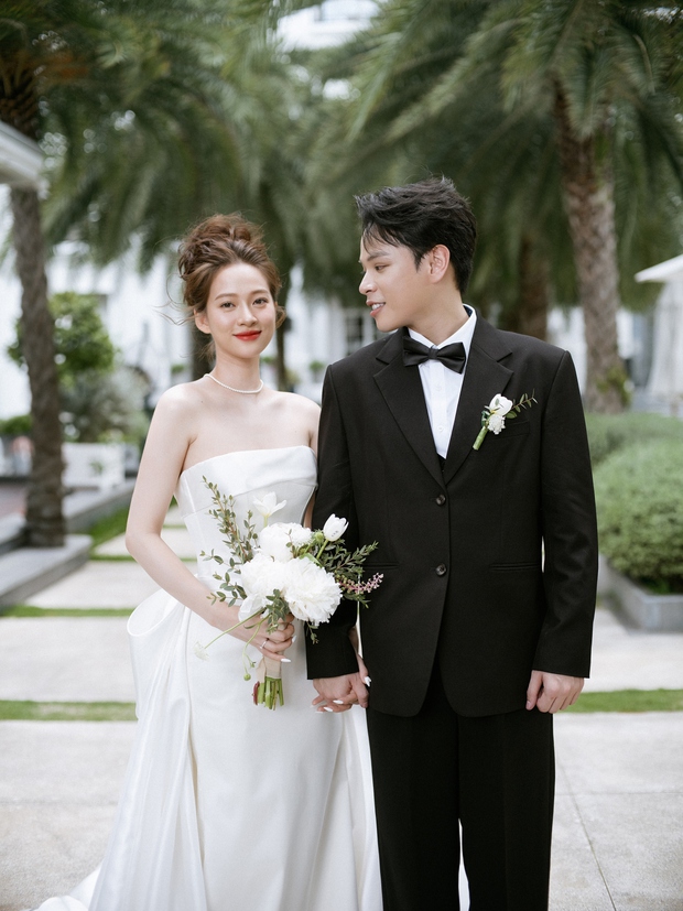 Nhạc sĩ JayKii và người mẫu Mai Anh đẹp ngọt ngào trong ngày cưới - Ảnh 3.