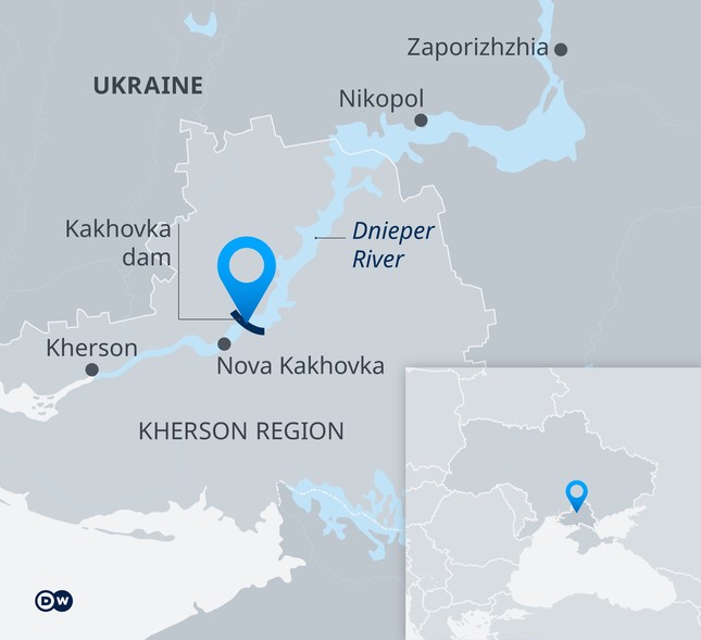 IAEA nói về tình hình nhà máy điện hạt nhân Zaporozhye sau vụ vỡ đập Nova Kakhovka - Ảnh 4.
