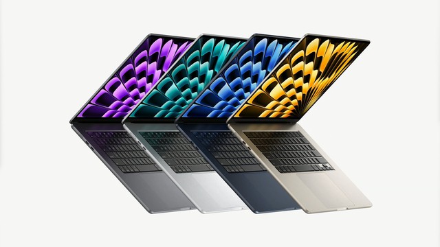 MacBook Air 15 inch chính thức: Mỏng nhất thế giới, chip Apple M2, pin 18 giờ, giá 1299 USD - Ảnh 3. MacBook Air 15 inch chính thức: Mỏng nhất thế giới, chip Apple M2, pin 18 giờ, giá 1299 USD - Ảnh 3.