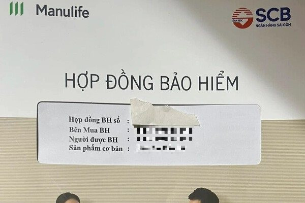 Vụ “hô biến” tiền gửi tiết kiệm thành bảo hiểm: Hợp đồng rút tiền và mua bảo hiểm đều có chữ ký của nhà đầu tư - Ảnh 1.