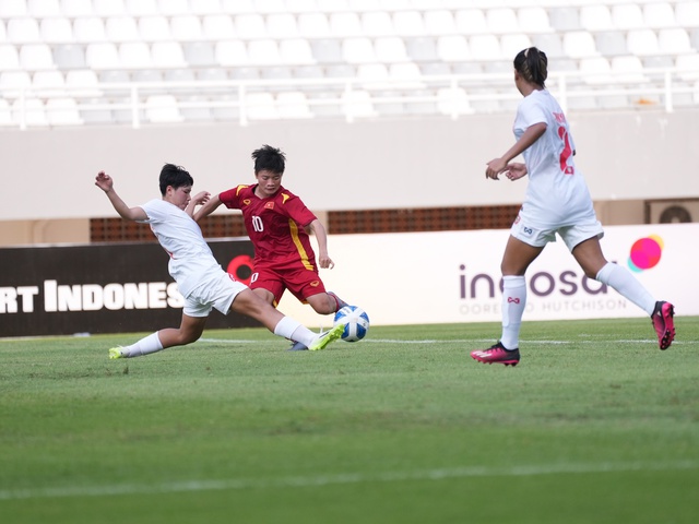 Ngược dòng kịch tính trong hiệp phụ, tuyển trẻ Việt Nam giành vé vào chung kết giải Đông Nam Á - Ảnh 2.