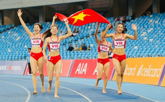 Giải điền kinh vô địch châu Á 2023: Điền kinh Việt Nam quyết tranh HCV nội dung tiếp sức 4x400m nữ - Ảnh 1.