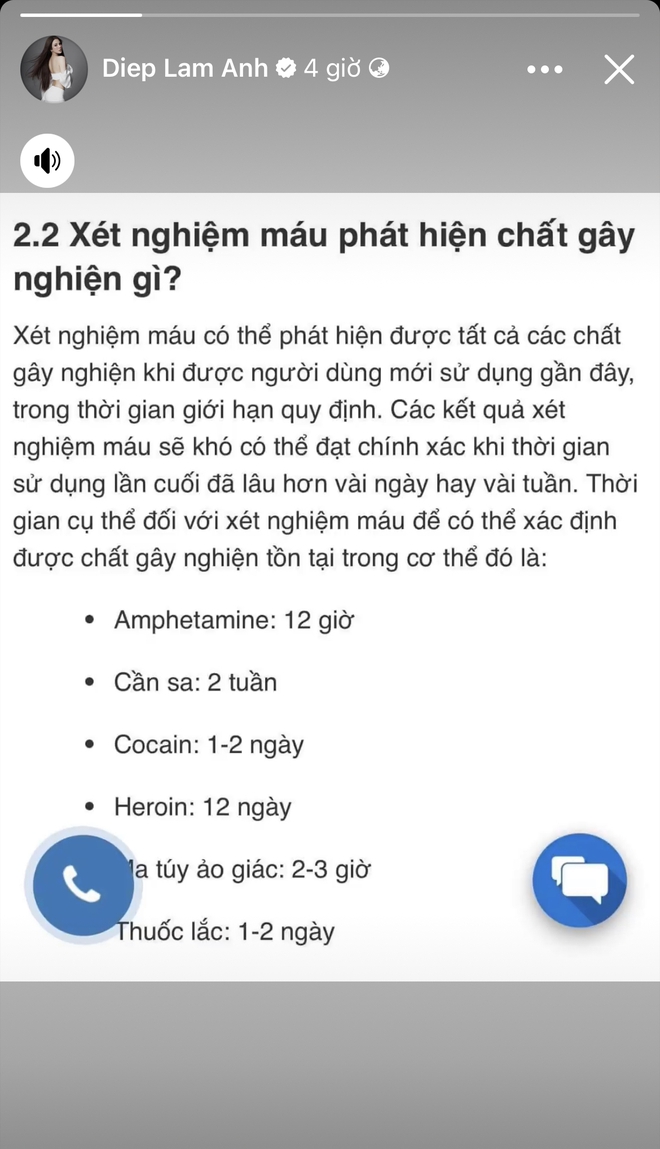 Động thái của Diệp Lâm Anh sau khi Quỳnh Thư lên tiếng về nghi vấn sử dụng chất kích thích - Ảnh 3.