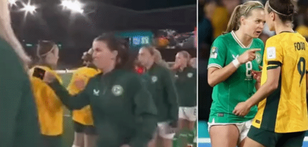 Tuyển thủ nữ Australia từ chối bắt tay đối thủ CH Ireland vì... ghen - Ảnh 1.