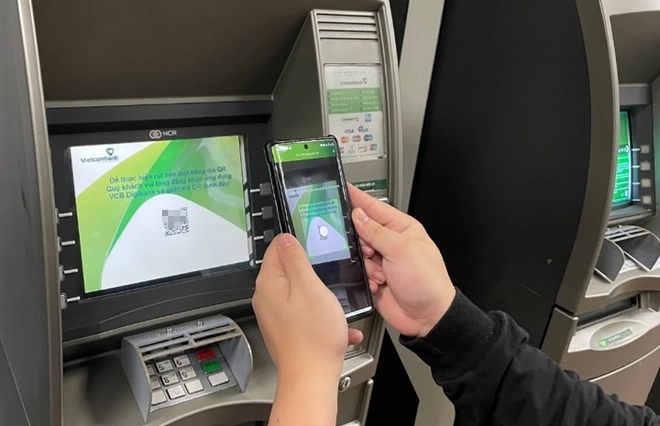 Cách rút tiền tại cây ATM không cần thẻ nhanh nhất - Ảnh 1.