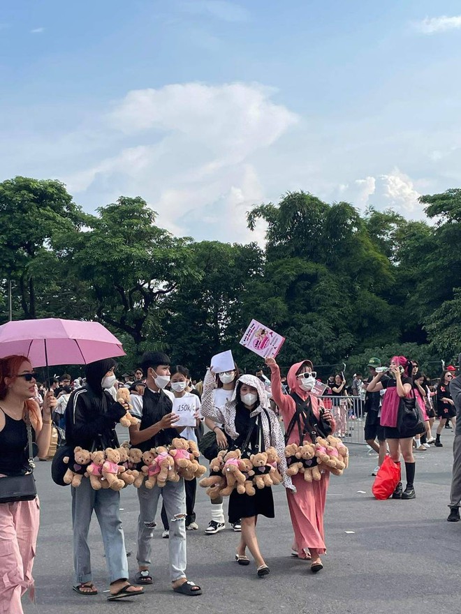 Bất ngờ nhiều nhóm sinh viên bán hàng trước SVĐ Mỹ Đình, thu nhập 5 triệu đồng một ngày bằng tụi em làm một tháng - Ảnh 7.