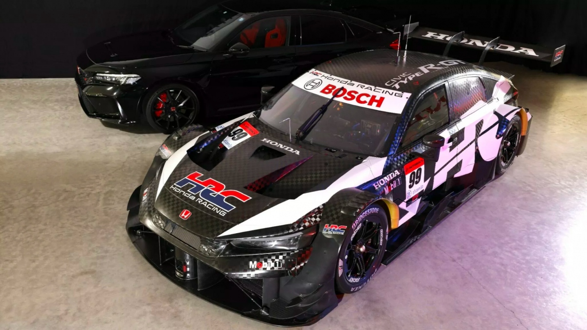 Xe đua Honda Civic Type R-GT sẵn sàng chạy thử lần đầu - Ảnh 1.