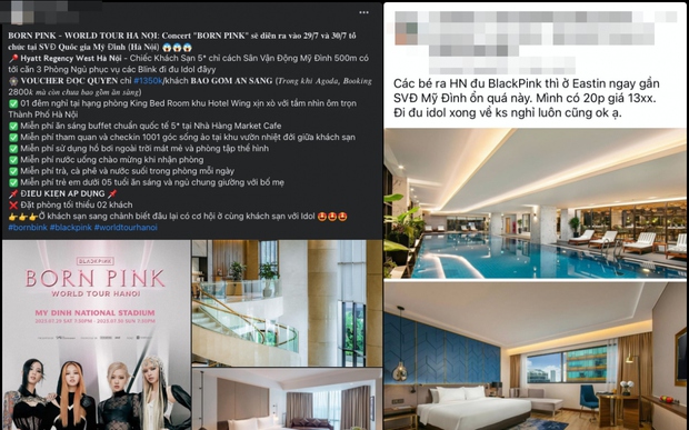 Lo ngại lừa đảo voucher khách sạn gia tăng trước show BLACKPINK
