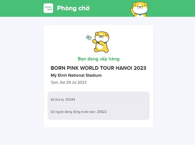 Vừa mở, trang web bán vé show BlackPink ở Hà Nội đã bị sập - Ảnh 3. Vừa mở, trang web bán vé show BlackPink ở Hà Nội đã bị sập - Ảnh 3.