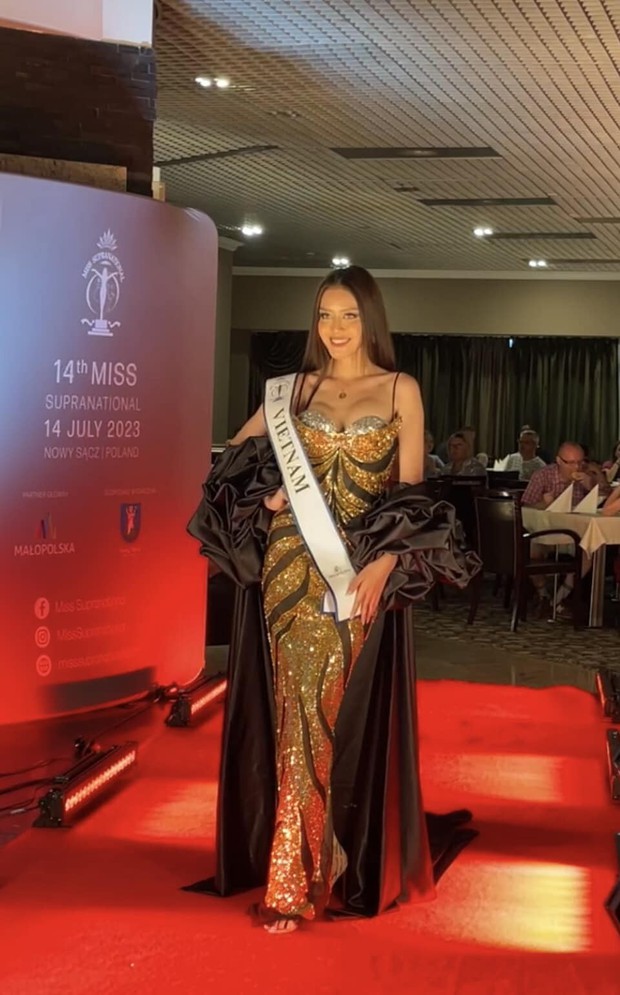 Đại diện Việt Nam gặp sự cố ở Hoa hậu Siêu quốc gia - Ảnh 1.