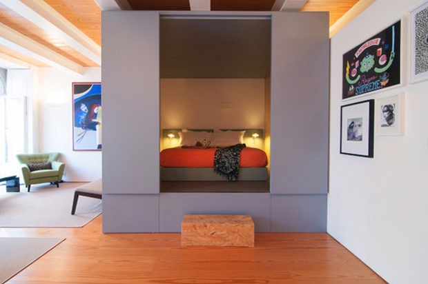 Tận dụng không gian nhỏ để thiết kế phòng ngủ ấn tượng - Ảnh 6.