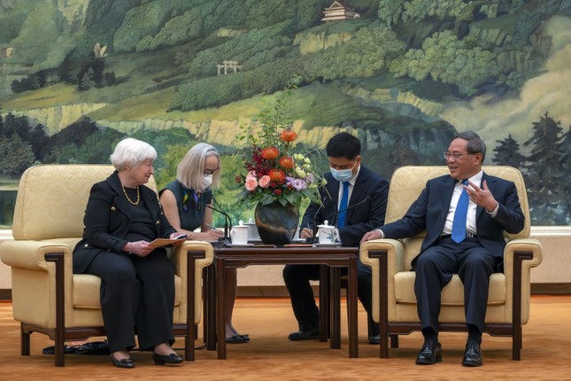 Bộ trưởng Tài chính Mỹ thăm Trung Quốc: Hy vọng nhìn thấy cầu vồng sau mưa - Ảnh 4.