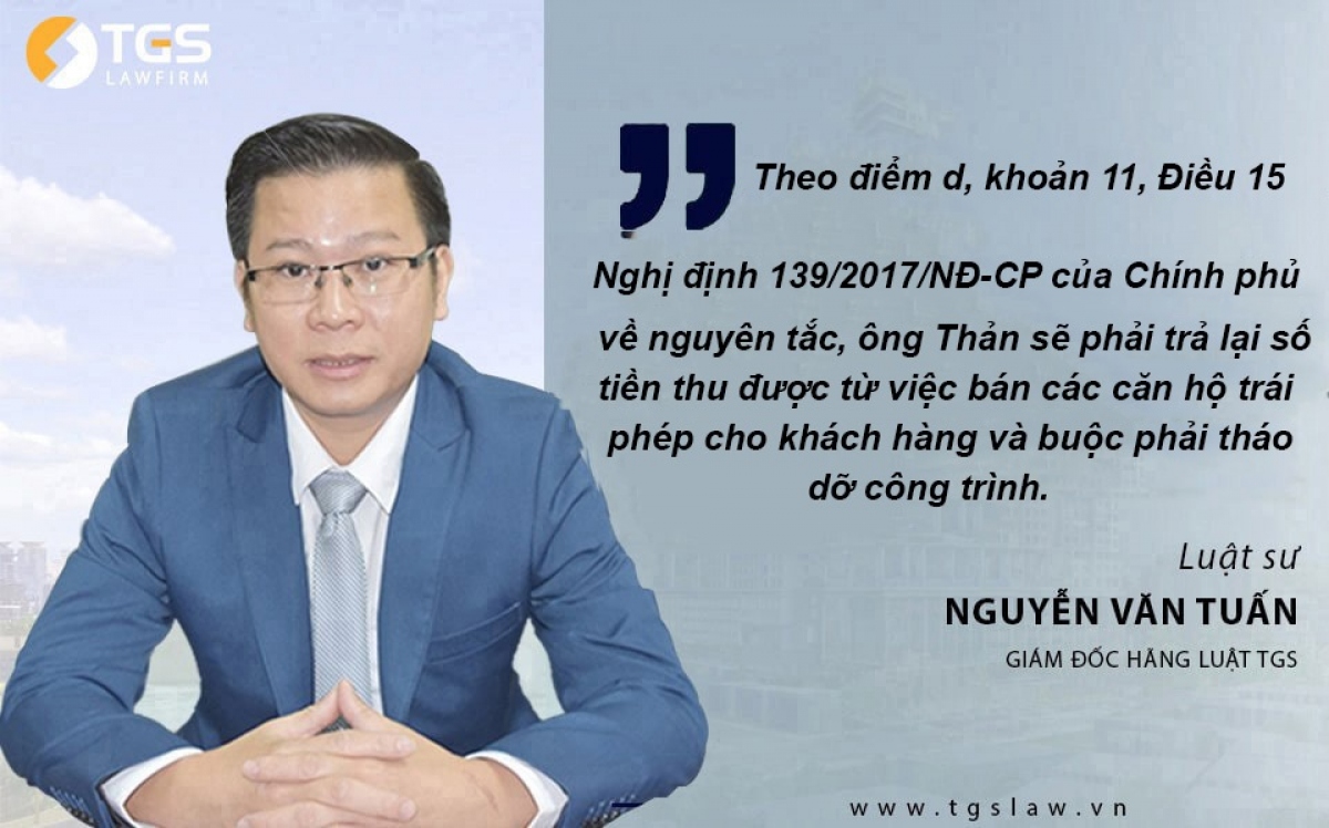 Ông Lê Thanh Thản ra tòa: Quyền lợi của người mua nhà được xử lý thế nào? - Ảnh 1.