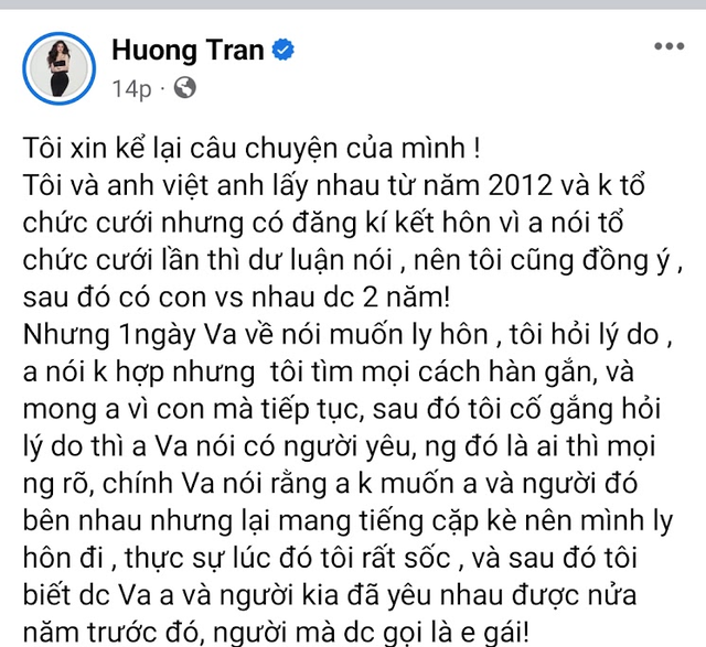 Vợ cũ Việt Anh đáp trả, hé lộ hợp đồng ly hôn 200 triệu và lý do tan vỡ - Ảnh 4.