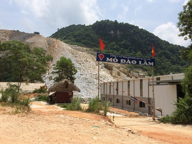 Xử phạt gần 500 triệu đồng hai doanh nghiệp khai thác đá ở Yên Bái - Ảnh 1.