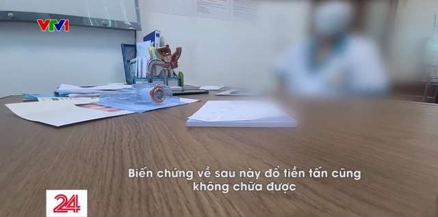 Phòng khám vẽ bệnh, moi tiền tại Hà Nội: Quảng cáo một đằng, thu tiền một nẻo - Ảnh 1.