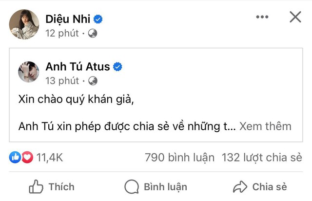 Anh Tú làm rõ nghi vấn trục trặc hôn nhân với Diệu Nhi: Sau đám cưới, cả 2 nhắc nhau bỏ qua mọi tin đồn - Ảnh 2.