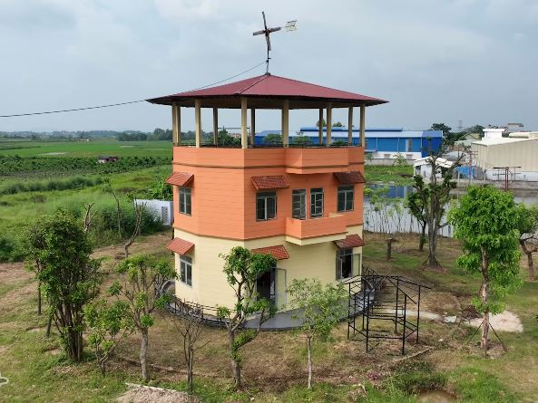 Ngôi nhà xoay 360 độ độc lạ ở Bắc Giang, người sáng chế bức xúc vì bị nẫng tay trên bản quyền - Ảnh 4.