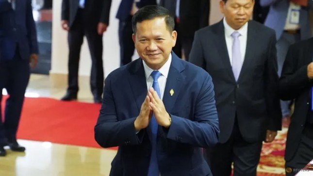 Đại tướng Hun Manet chính thức trở thành thủ tướng Campuchia - Ảnh 1.