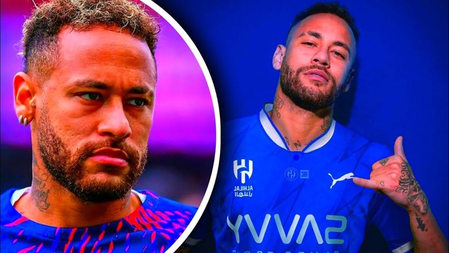 Sang Al Hilal, Neymar chưa đá đã chấn thương - Ảnh 1.