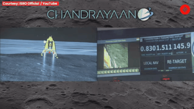 Thời khắc lịch sử, trạm đổ bộ Vikram Ấn Độ đáp xuống Mặt Trăng - Ảnh 8.