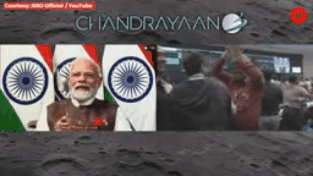 Thời khắc lịch sử, trạm đổ bộ Vikram Ấn Độ đáp xuống Mặt Trăng - Ảnh 3.