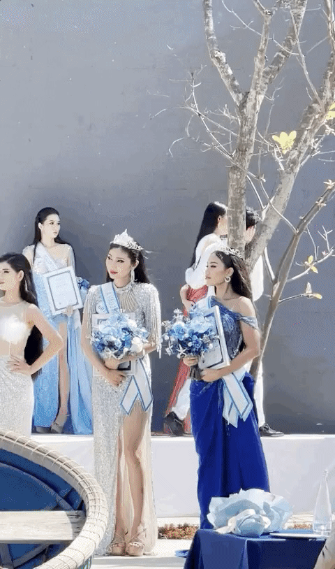  Thí sinh Hoa hậu Đại dương Việt Nam ngất xỉu sau hơn 3 tiếng trình diễn dưới thời tiết nắng nóng - Ảnh 5.