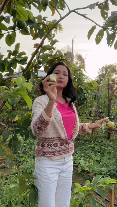 Khu vườn nhà H’Hen Niê hút gần 10 triệu lượt xem: Rau xanh trái ngọt sum suê, netizen tấm tắc “đỡ tốn tiền đi chợ” - Ảnh 11.